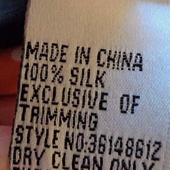 Nygard Collection Size 12 Women's Blouse 100% Silk Geometric Print Top - Picture 5 of 6